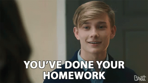 Youve Done Your Homework Impressed GIF - Youve Done Your Homework Impressed Study GIFs