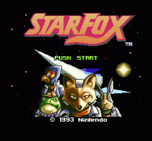 Star Fox Snes GIF