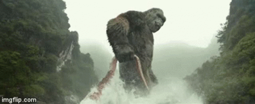 King Kong Kong Skull Island GIF - King Kong Kong Skull Island Kong Vs Giant Squid GIFs