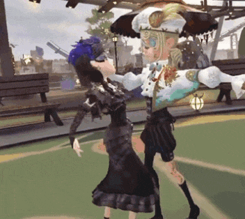 a man and woman are dancing in a video game