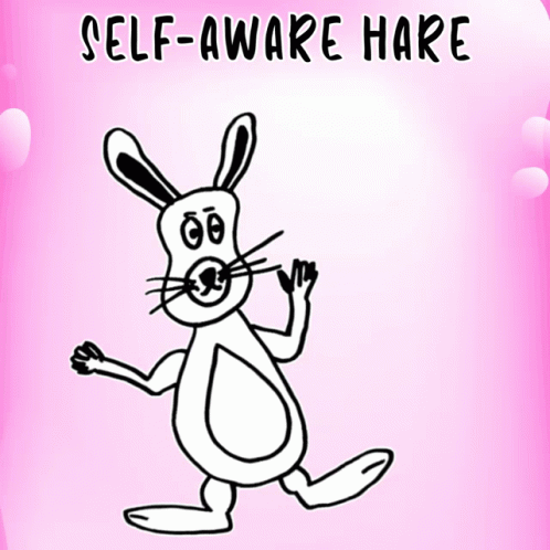 Self Aware Hare Veefriends GIF - Self Aware Hare Veefriends Conscious GIFs