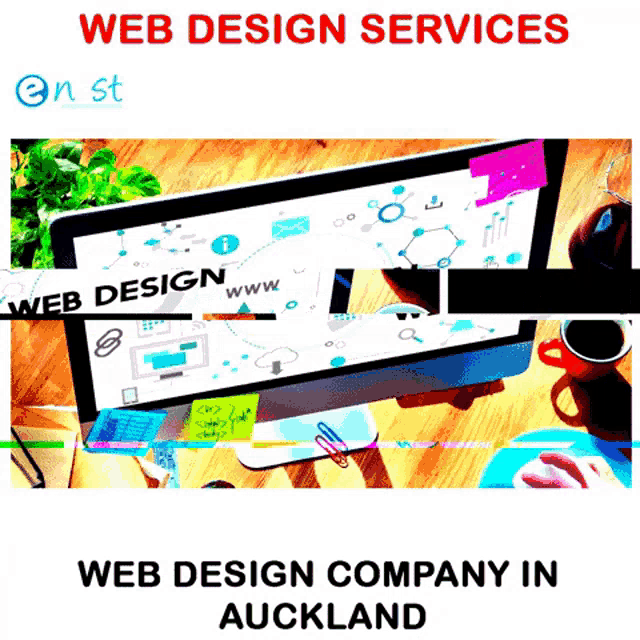 a web design company in auckland is advertising their services