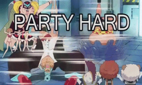Onepiece Party GIF - Onepiece Party Partyhard GIFs