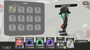 a screenshot of a video game shows a character called nowhere fast