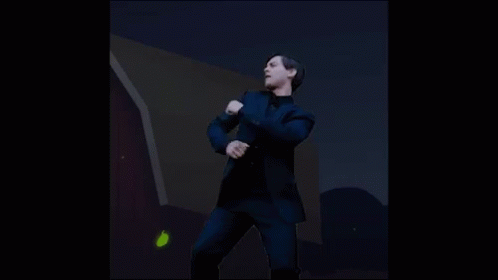 Dance Peter Parker GIF - Dance Peter Parker Tobey Maguire GIFs