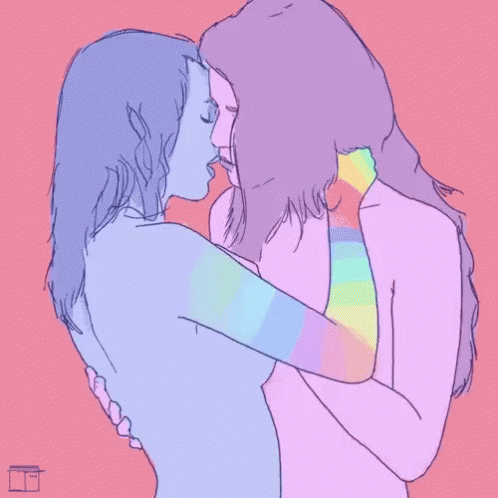Kissing Girls GIF - Kissing Girls Animated GIFs