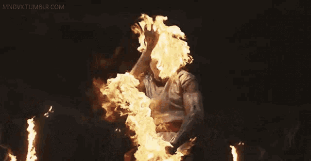 Mortal Kombat Fire GIF - Mortal Kombat Fire Take That GIFs