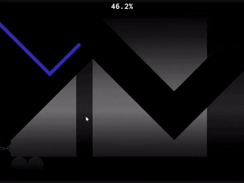 a computer screen shows a percentage of 46.4% on it