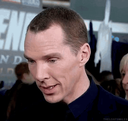 Benedict Cumberbatch Smile GIF - Benedict Cumberbatch Smile GIFs