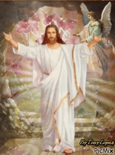 Jesus Angel GIF - Jesus Angel Glory To God GIFs