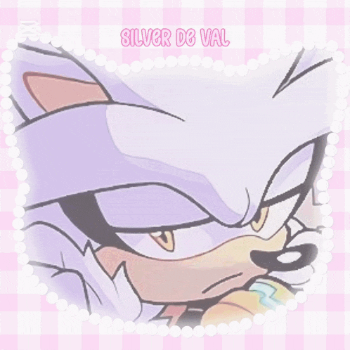 a picture of a cartoon character with the name silver de val