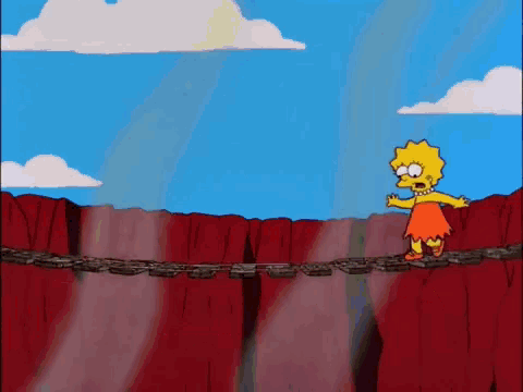 The Simpsons Lisa Simpson GIF - The Simpsons Lisa Simpson Plummet GIFs