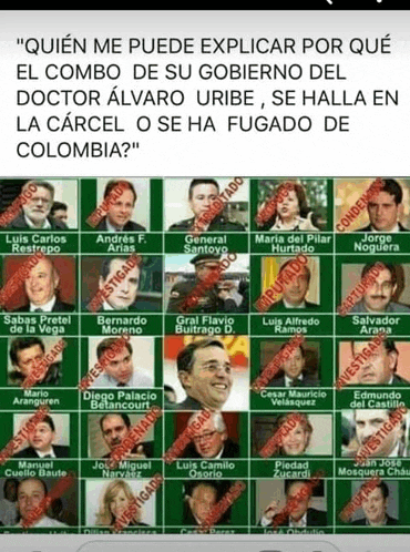 Alvaro Uribe Uribismo Meme
