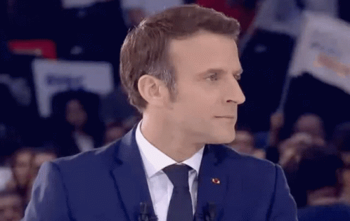 Macron Wink GIF - Macron Wink GIFs