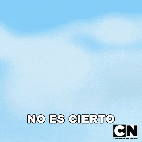 bugs bunny says no es cierto on a cartoon network poster