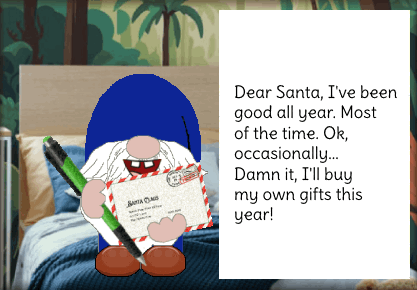 Gnome Dear Santa GIF