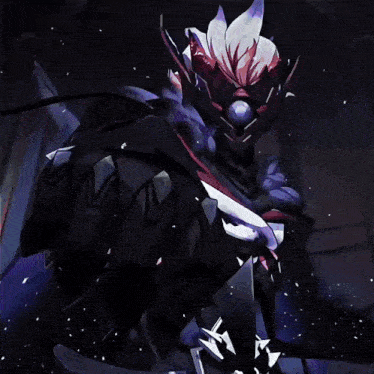 a dark background with milkkayuu written on the bottom right
