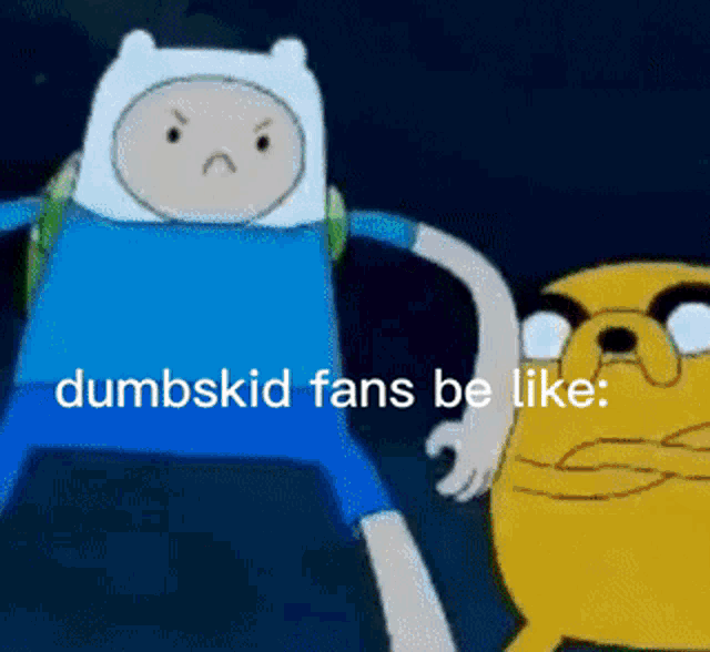a picture of finn and jake from adventure time
