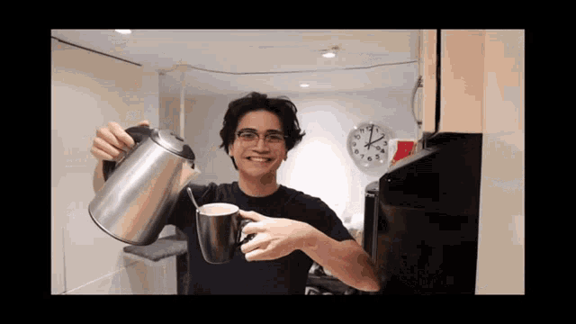 Luigi Pacheco Pour Coffee GIF