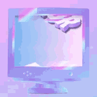 a computer monitor displays the word error on the screen