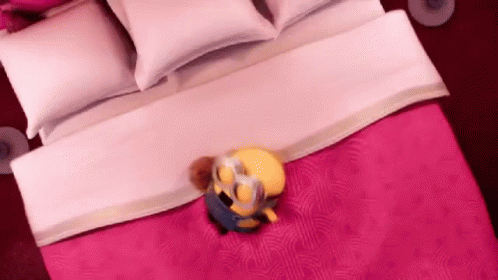 Boing Boing GIF - Minions Jump Bed GIFs