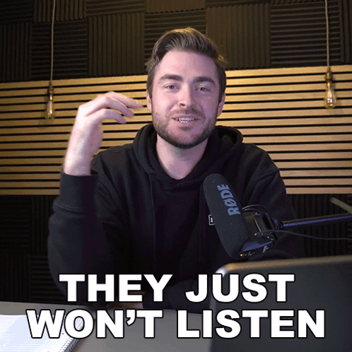 They Just Wont Listen Lewis Jackson GIF - They Just Wont Listen Lewis Jackson They Simply Wont Pay Attention GIFs
