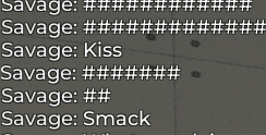 a list of savage hashtags including savage kiss savage smack and savage smack