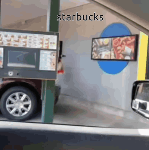 Starbucks Roller Skating Drops Drinks GIF - Starbucks Roller Skating Drops Drinks GIFs