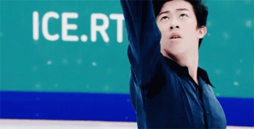 Nathan Chen Hands Up GIF - Nathan Chen Hands Up Praise GIFs