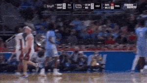 a basketball game between vandy and baylor is going on