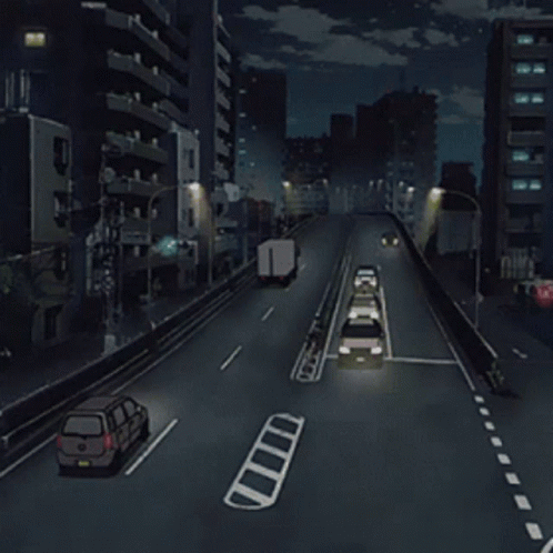 Anime City GIF - Anime City Road GIFs
