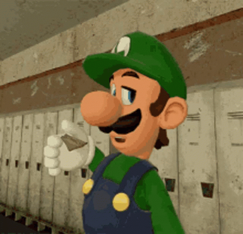 Luigi Say GIF - Luigi Say What GIFs