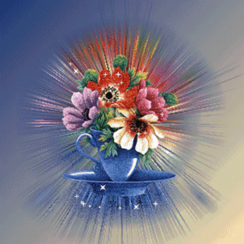 My Flowers Vase GIF - My Flowers Vase Glitter GIFs