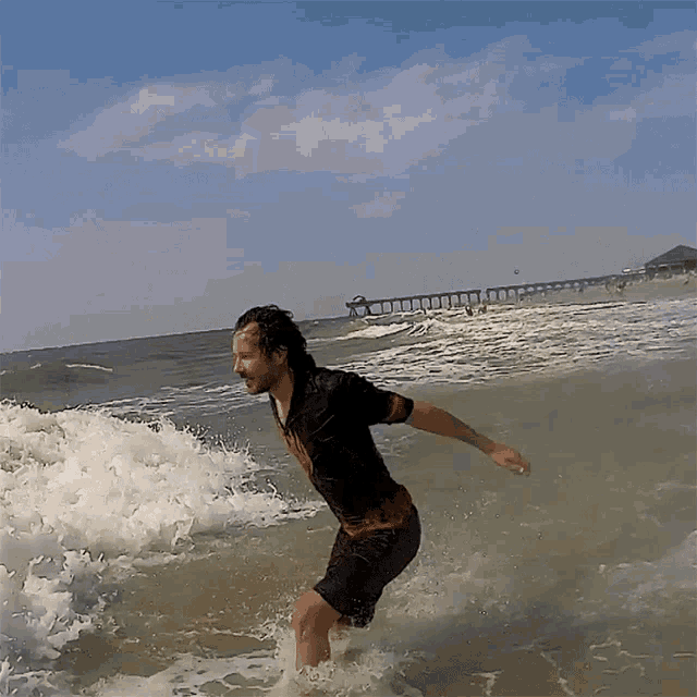 Dive Microwave GIF - Dive Microwave Santeria Song Cover GIFs