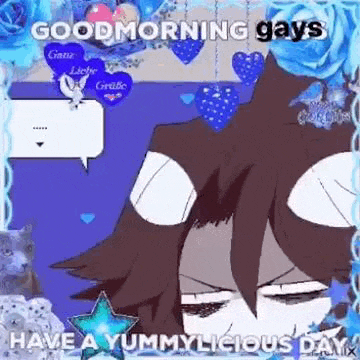 a good morning gays have a yummylicious day