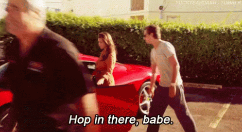 Hop In There GIF - Scottdisick Kuwtk Hopin GIFs