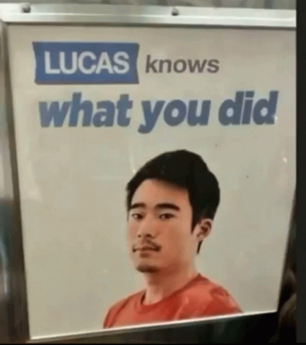 Lucas Knows GIF - Lucas Knows Lucas Knows What You Did GIFs