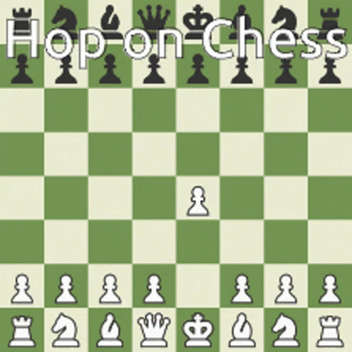 Chess Hop On Chess GIF