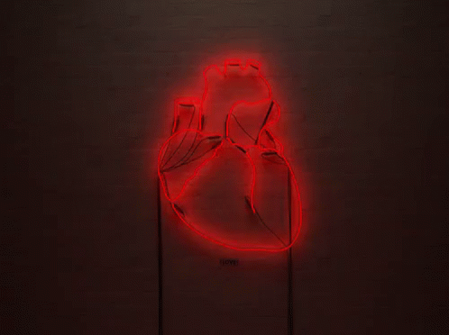 Heart GIF - Heart Beating Neon GIFs
