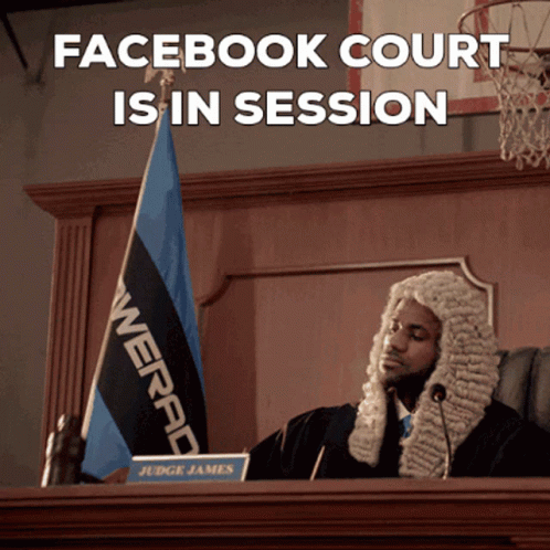 Facebook Court Court GIF - Facebook Court Court Judge GIFs