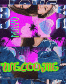 a collage of images with the word welcome on the bottom