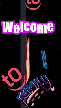 a picture of a bride with the words welcome to family below it