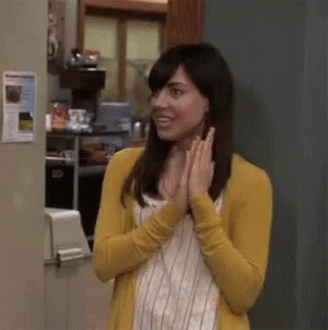 Parks And Rec Apple Ludgate GIF - Parks And Rec Apple Ludgate Yay GIFs