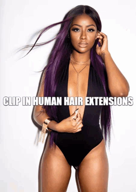 Human Hair Extensions Human Hair Loc Extensions GIF - Human Hair Extensions Human Hair Loc Extensions Human Hair Ponytail Extension GIFs