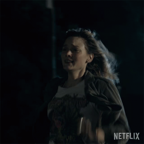 Running Away Andy Oliver GIF - Running Away Andy Oliver Bella Heathcote GIFs