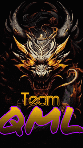 a poster with a dragon and the words team aml