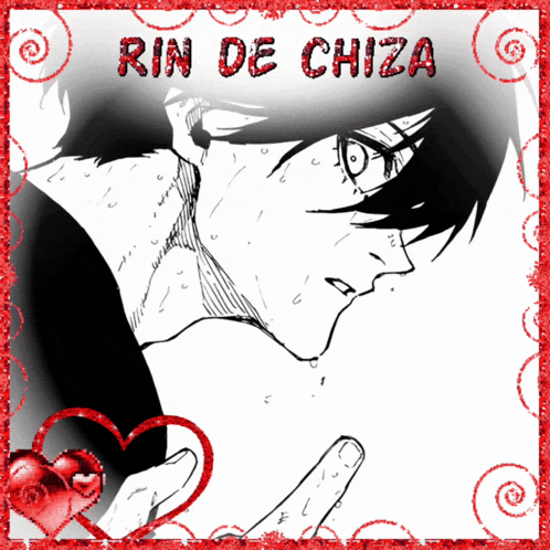 a picture of a man with the name rin de chiza written on it