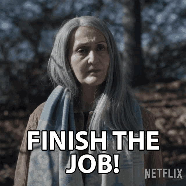 Finish The Job Bobbi GIF