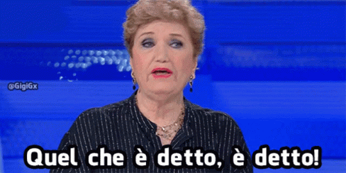 Mara Maionchi Top Dieci GIF - Mara Maionchi Top Dieci Que Che E Detto E Detto GIFs