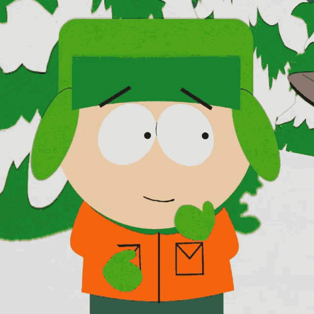 South Park Kyle Broflovski GIF - South Park Kyle Broflovski Trying Not To Laugh GIFs